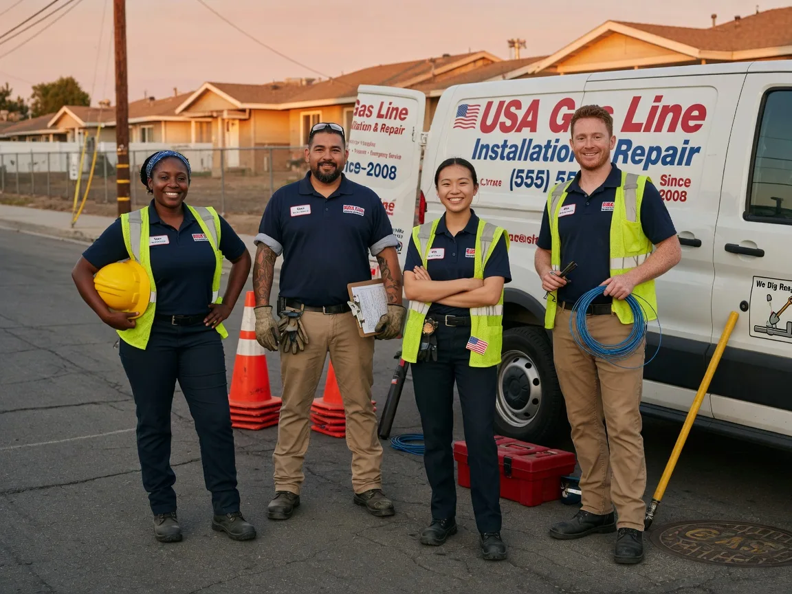 Gas Line Installation company in Burnside, IA